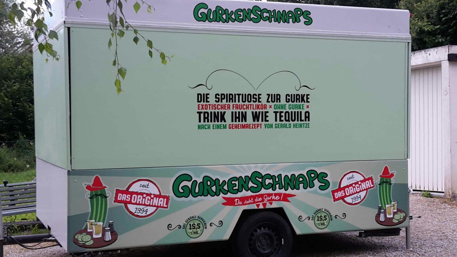 Wir haben … fertig! Auf geht's …